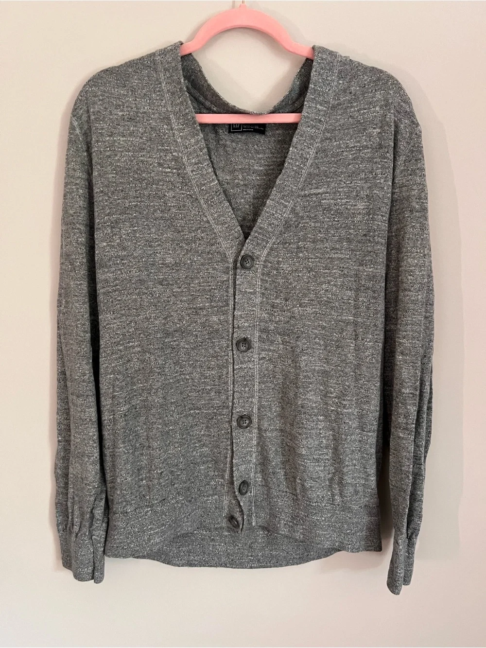 J. Crew Navy Pullover, Gray Cardigan & Red Zip Hoodie Set